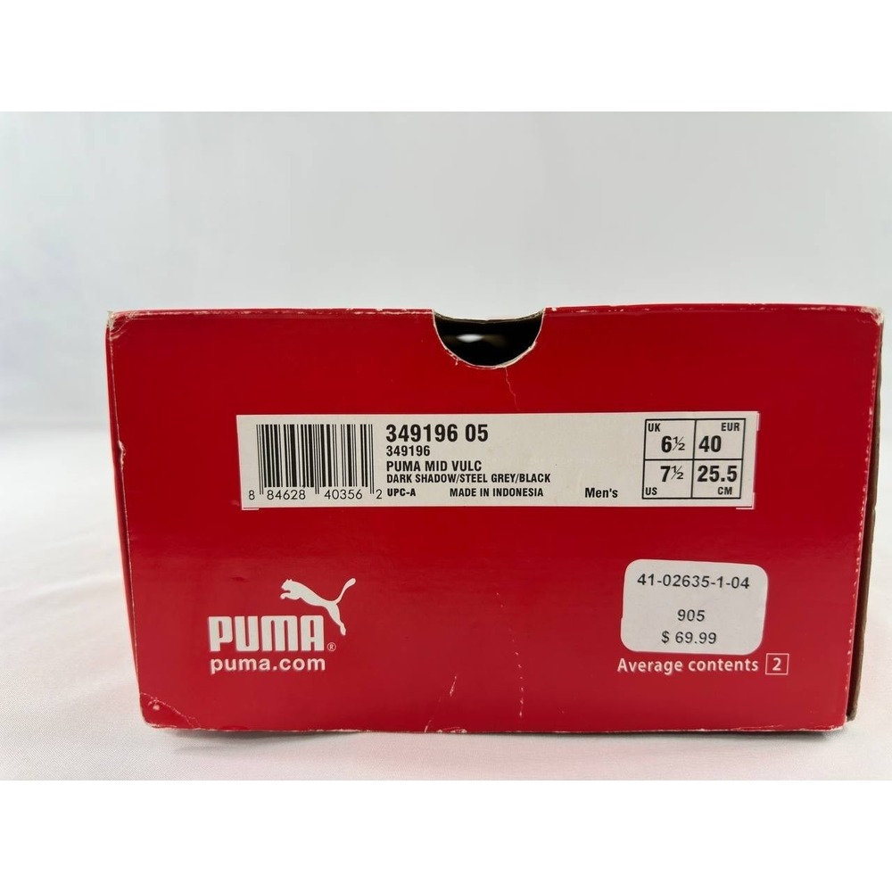 Puma Clyde Mid Vulc 349196-05 Men's Size 7.5 - Picture 9 of 9